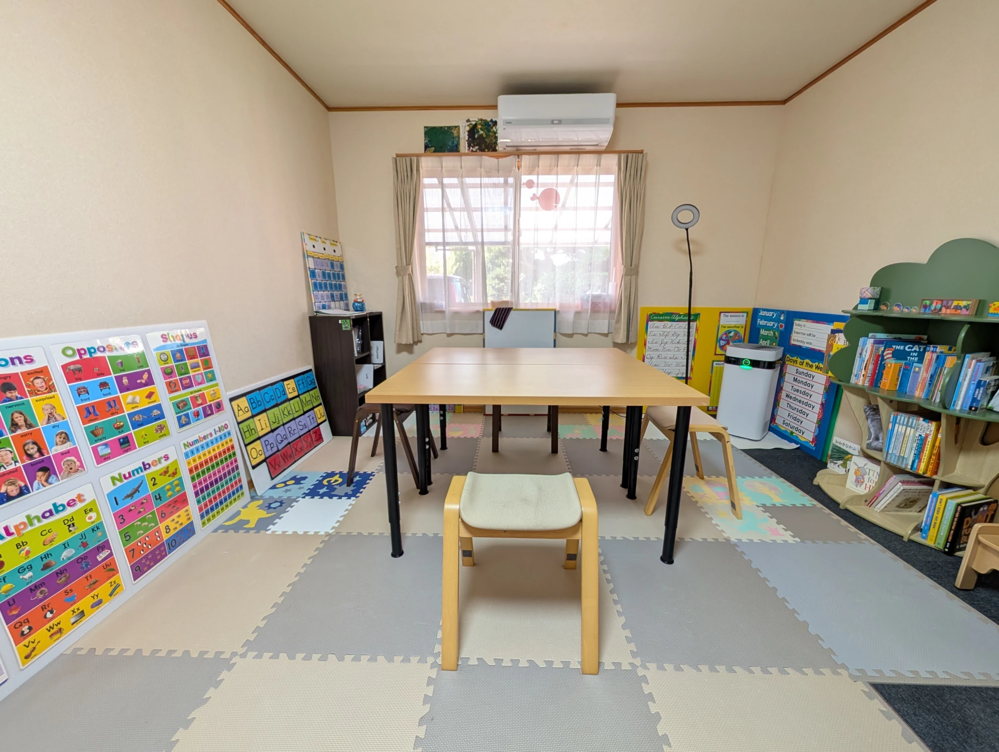The house classroom.